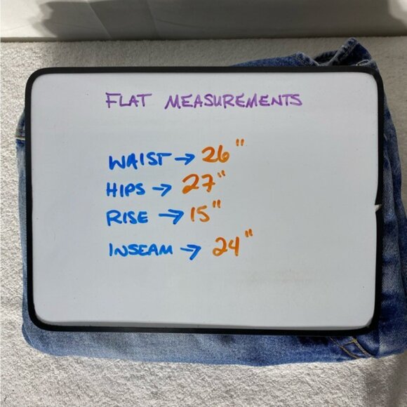 Vintage Toro Blue Distressed Denim Cropped Overalls 2XL - Picture 5 of 16